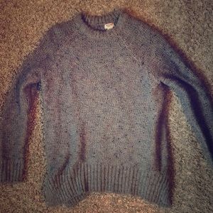 Gray sparkle sweater